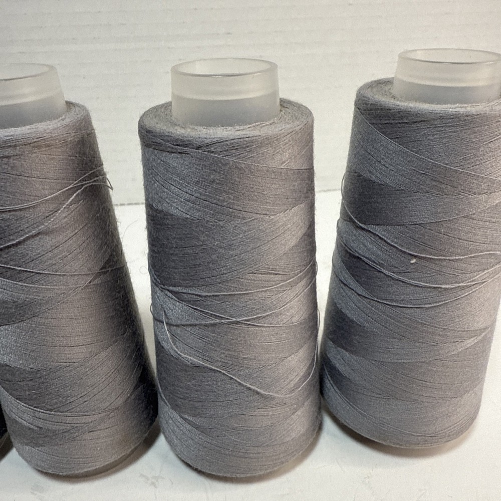 Beachwood Ltd Overlock Thread 100% Spun Polyester 3.0oz Grey Thread-