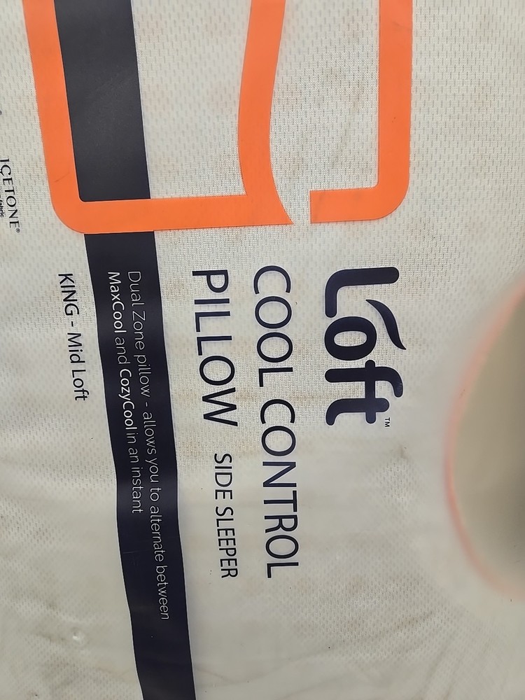 Loft Cool Control Pillow - Side Sleeper - King