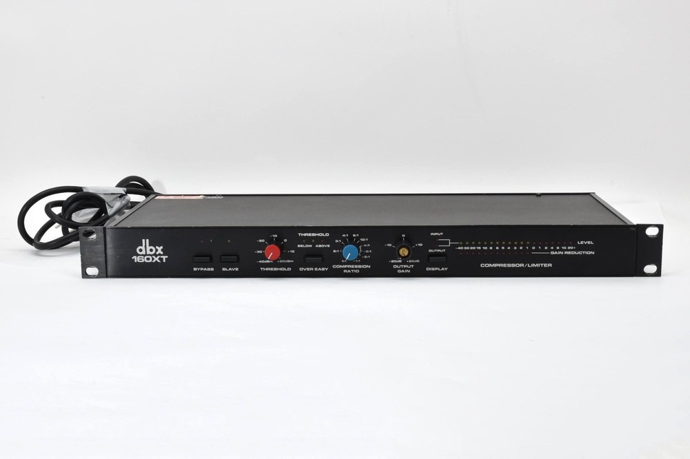 dbx 160XT Compressor Limiter Professional Studio Rack Audio Tested Working Japan