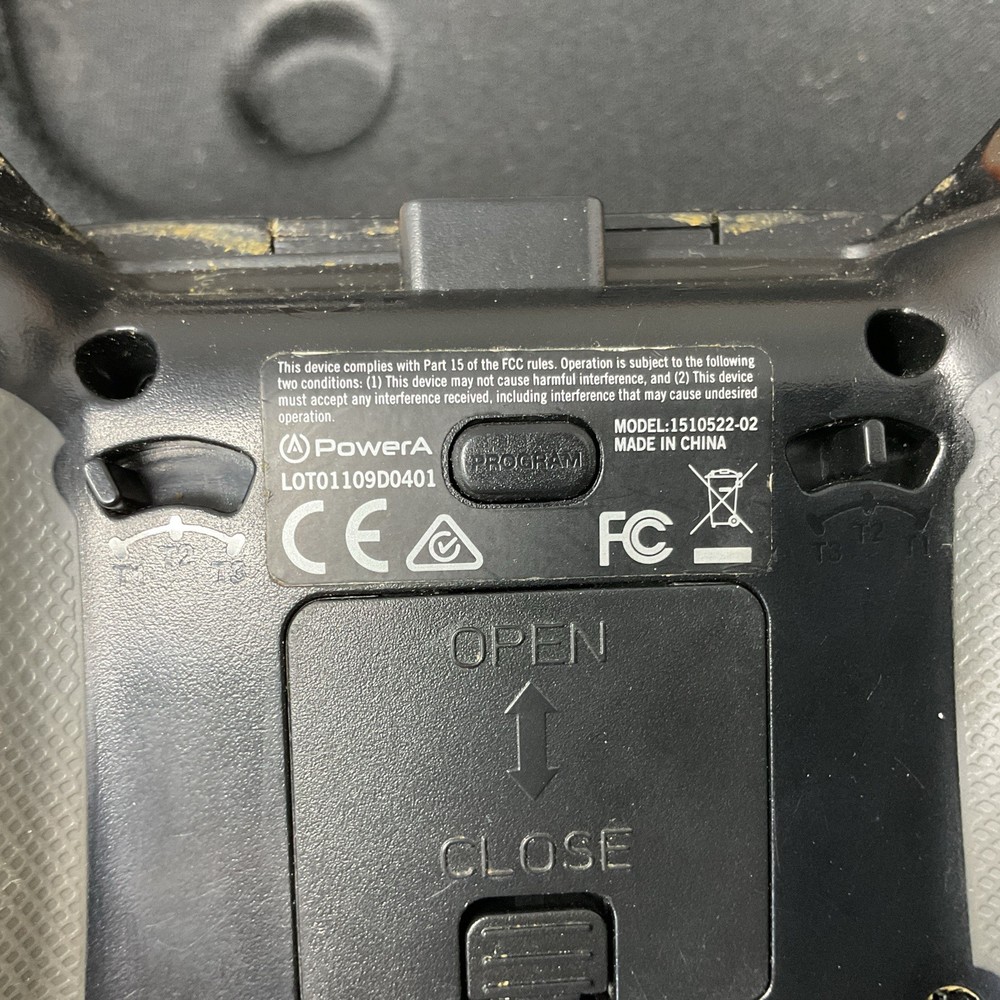 Xbox Power A Controller model: 1510522-02 Untested