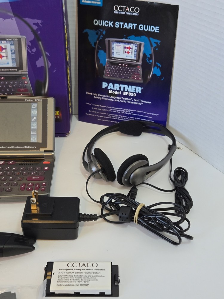 ECTACO Partner EP850 English Polish Translator Talking Dictionary & Language
