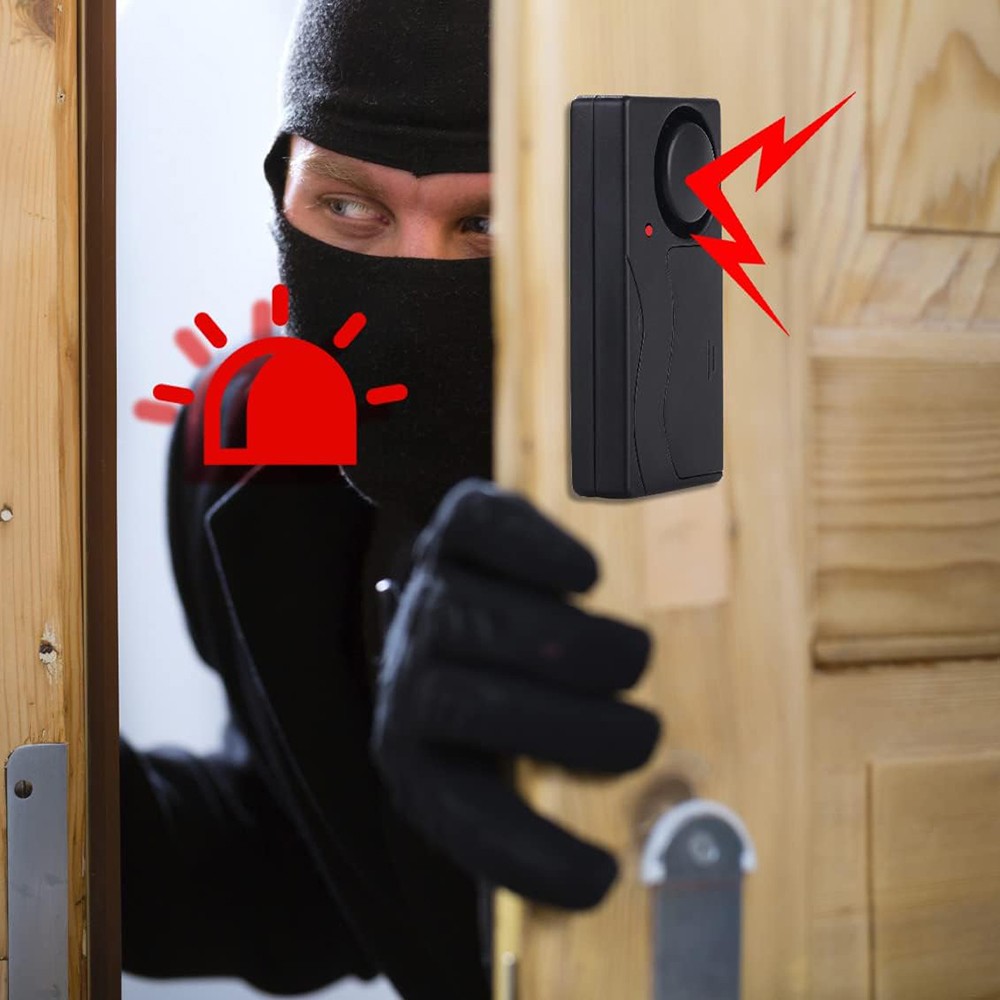 Wireless Bike Alarm with Remote 150dB Anti-Theft Vibration Motorcycle Waterproof