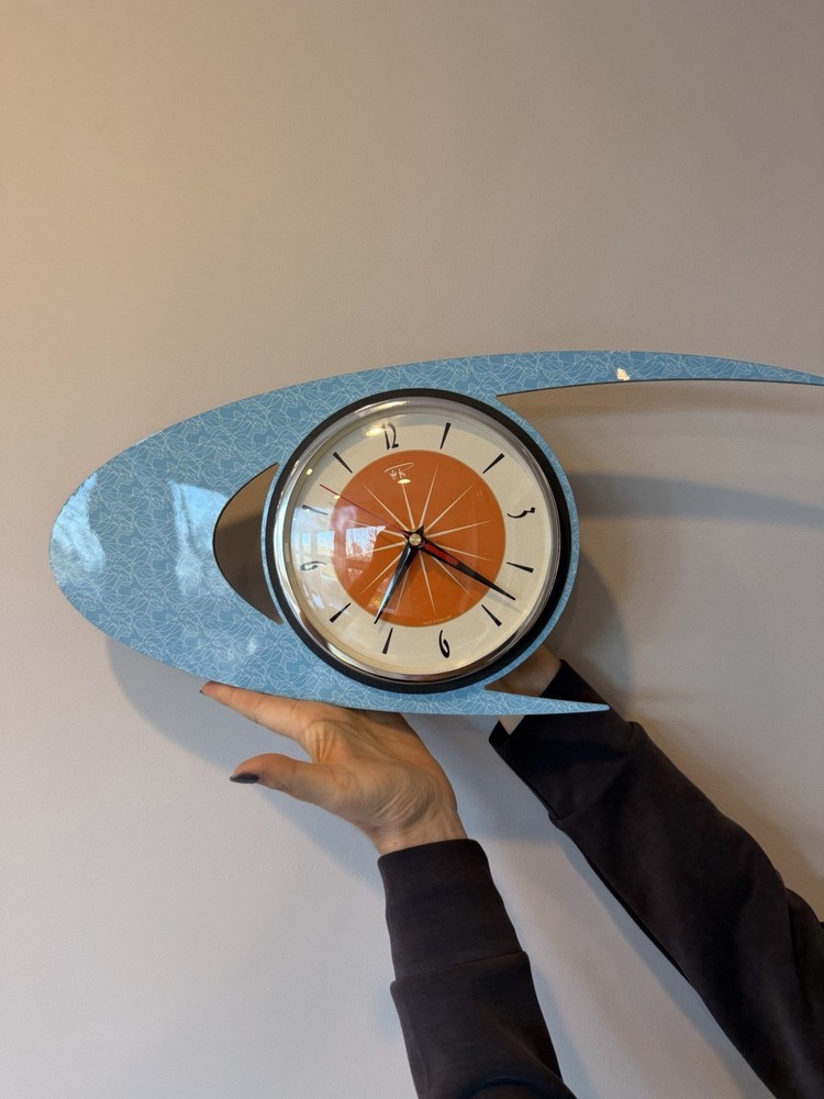 Mid Century Reproduction Cool Clock Wall Clock