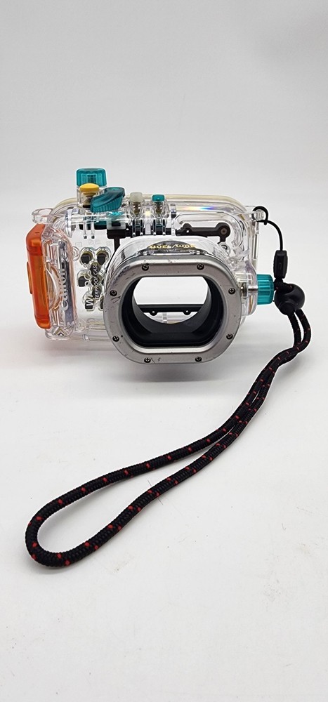 CANON WP-DC38 DIGITAL CAMERA WATERPROOF CASE 40M/130ft w/ WW-DC1 Weights