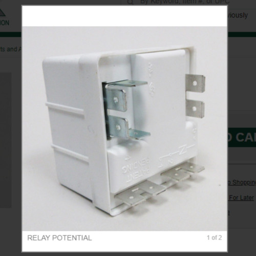 RELAY POTENTIAL #9181010-01