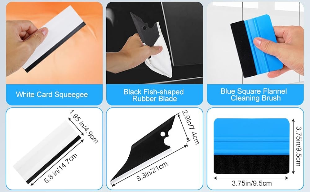 Car Window Tint Tools Kit, Profal Vinyl Wrap Tool,