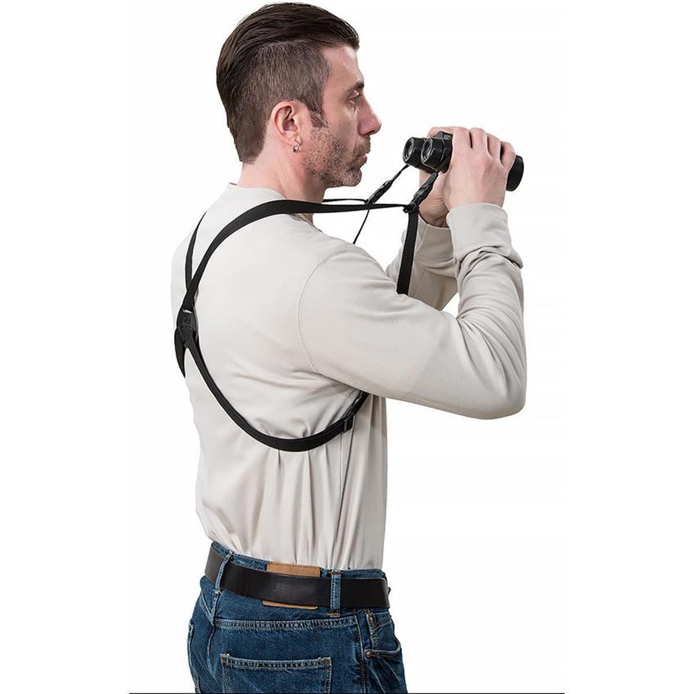 LensCoat Camera/Binoculars Harness, Elastic Version #LCBCHE