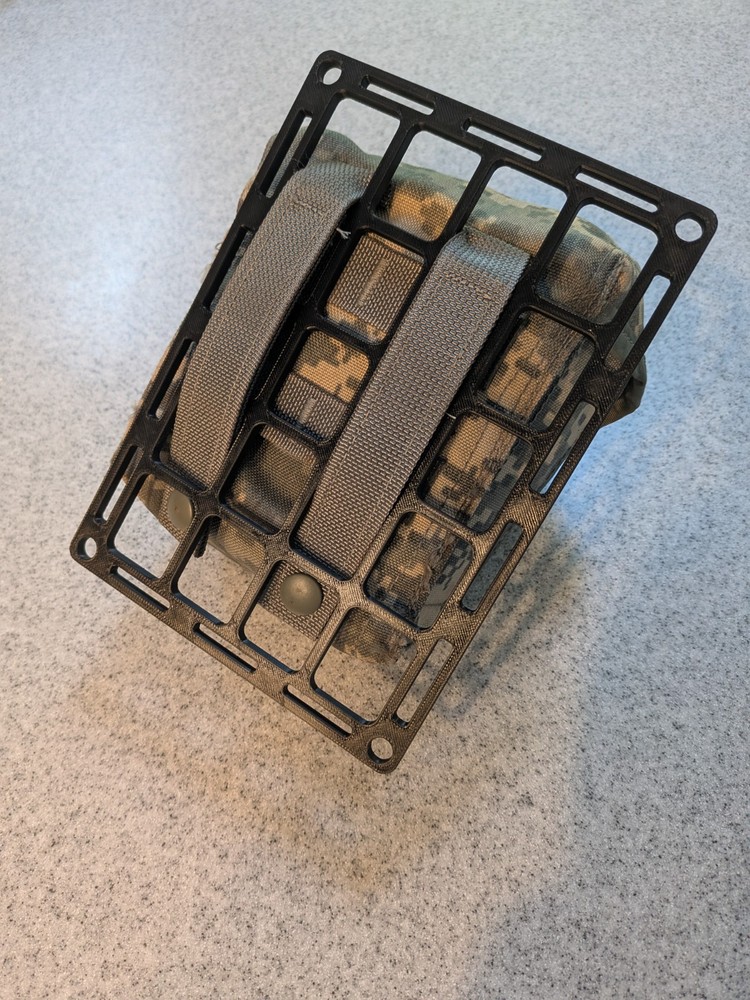 MOLLE Panel 4x5 3D Printed