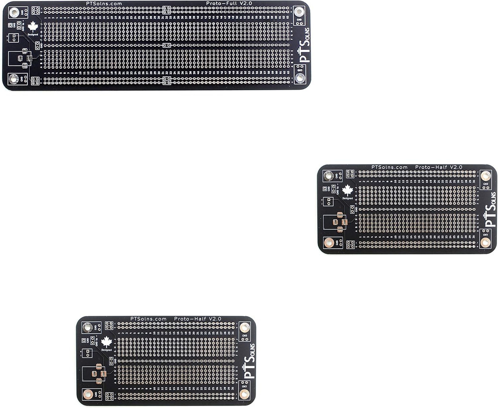 Prototyping Solderable Breadboard PCB Kit (Proto Mix Basic)