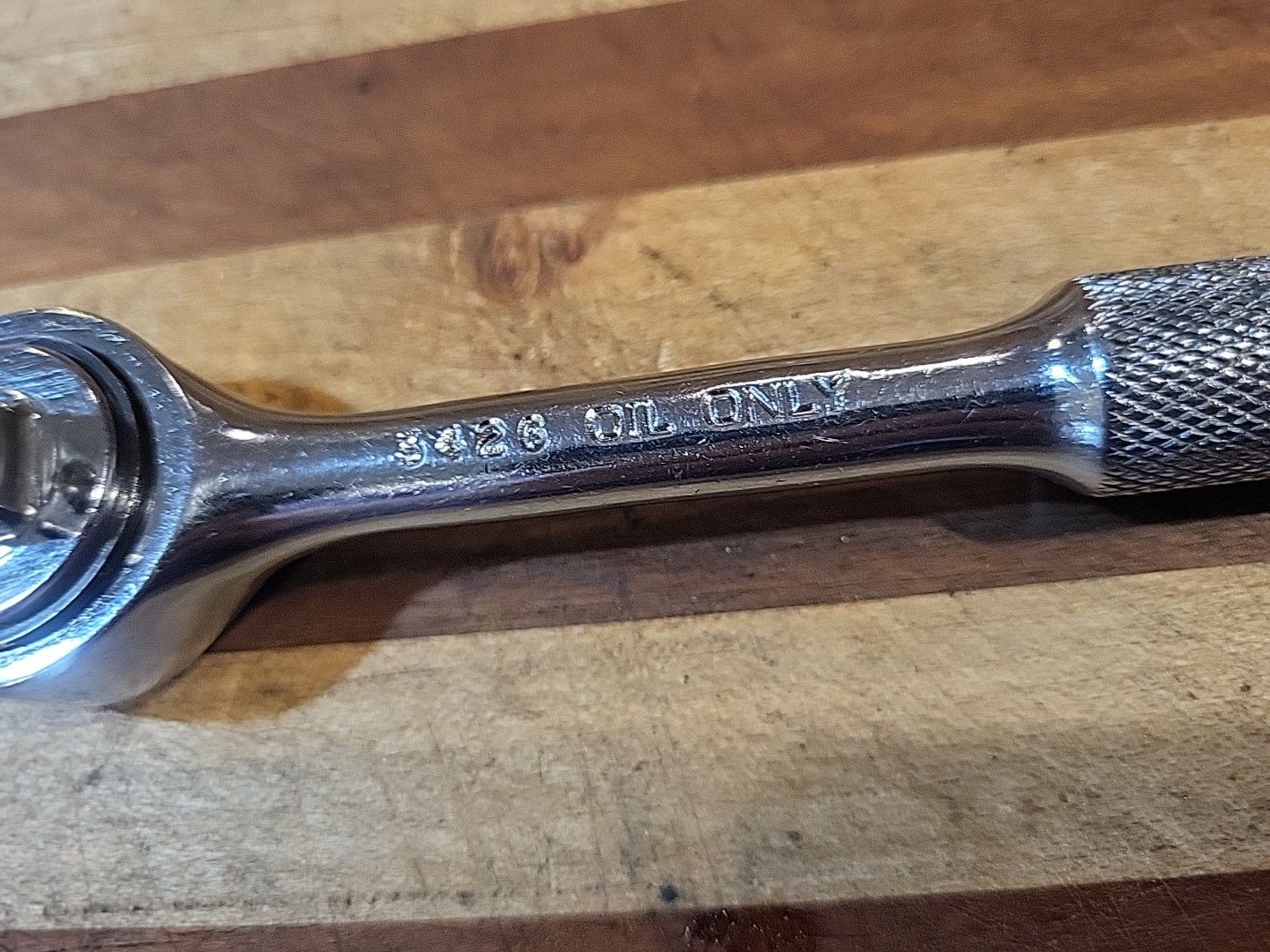 Wright 3426 Ratchet 3/8" Dr. Knurled Ratchet. USA 🇺🇸 EUC 🔥