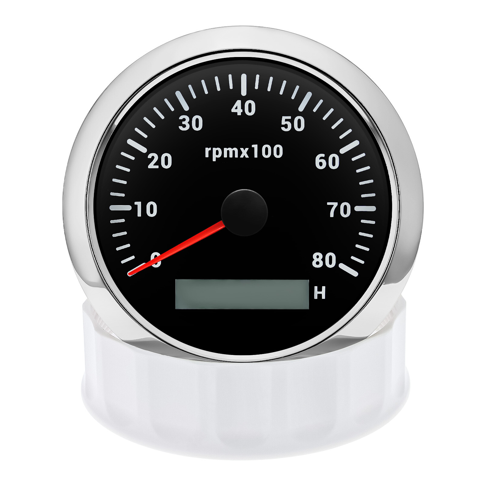 6 Gauge Set 85mm GPS Speedometer 160MPH Tacho&52mm Fuel/Oil/Temp/Volt Gauge US