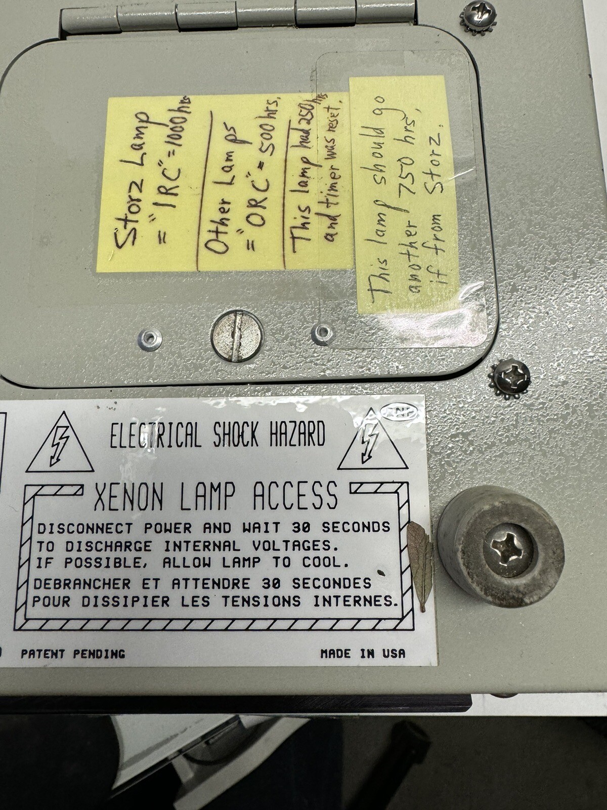 STORZ Xenon Light Source 00615C Made in USA : TESTED WORKING