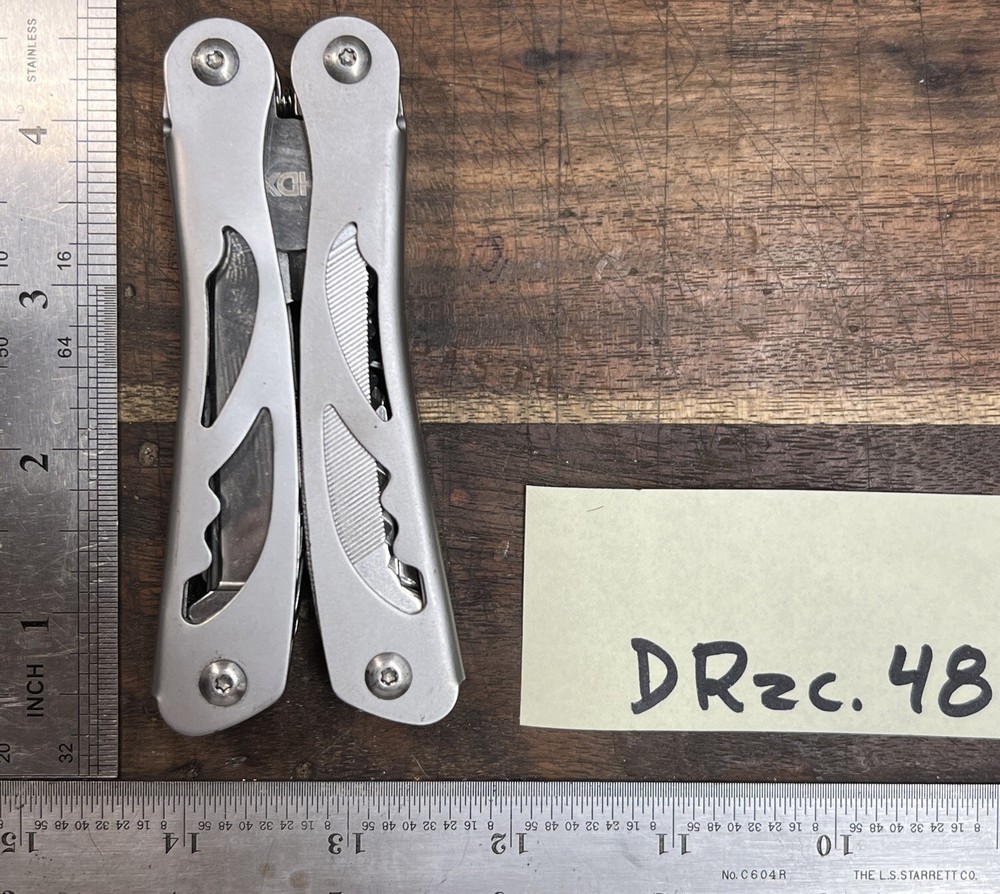 Multitool Stainless Steel - “HDX”- Folding Pocket Knife - Great Shape
