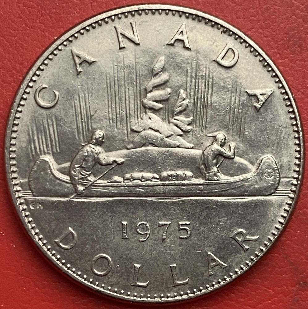 Canada 🇨🇦 1975 $1 One Dollar coin