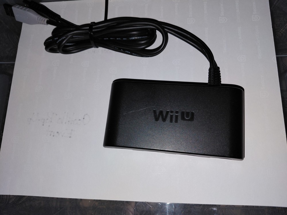Official Nintendo Wii U GameCube Controller Adapter