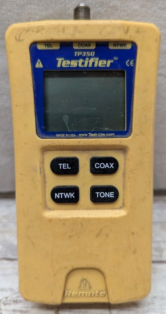 Test-um Testifier TP350 UnTested NEED Battery