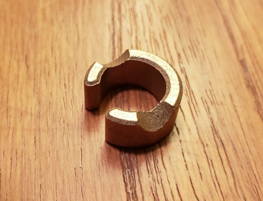 Concept 2 Brass Chain Swivel Bushing for Model C D E replacement part