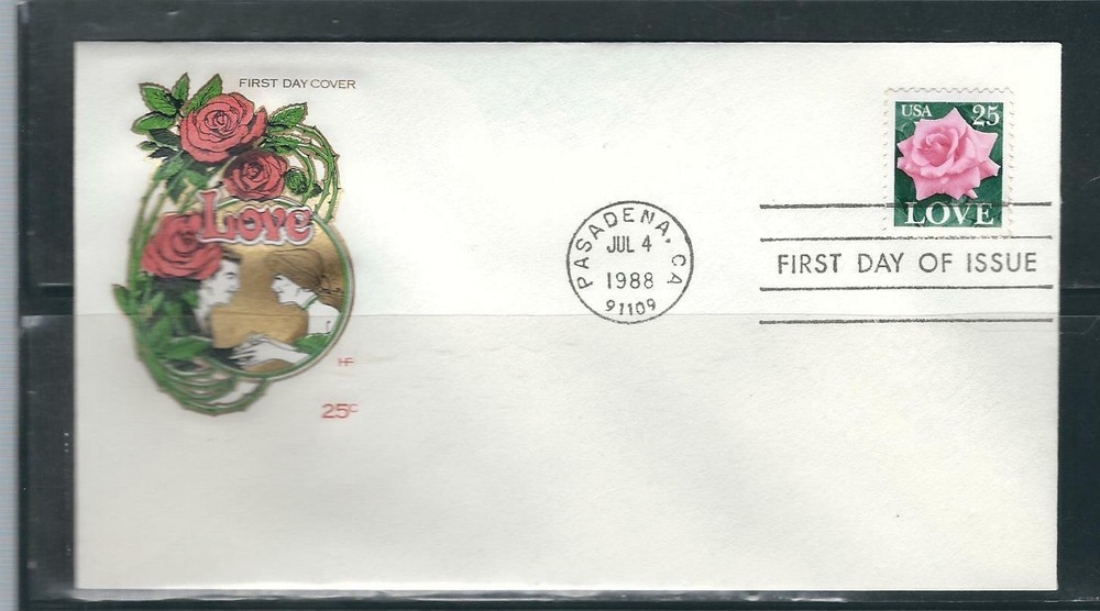 US SC # 2378 LOVE FDC. HF Cachet