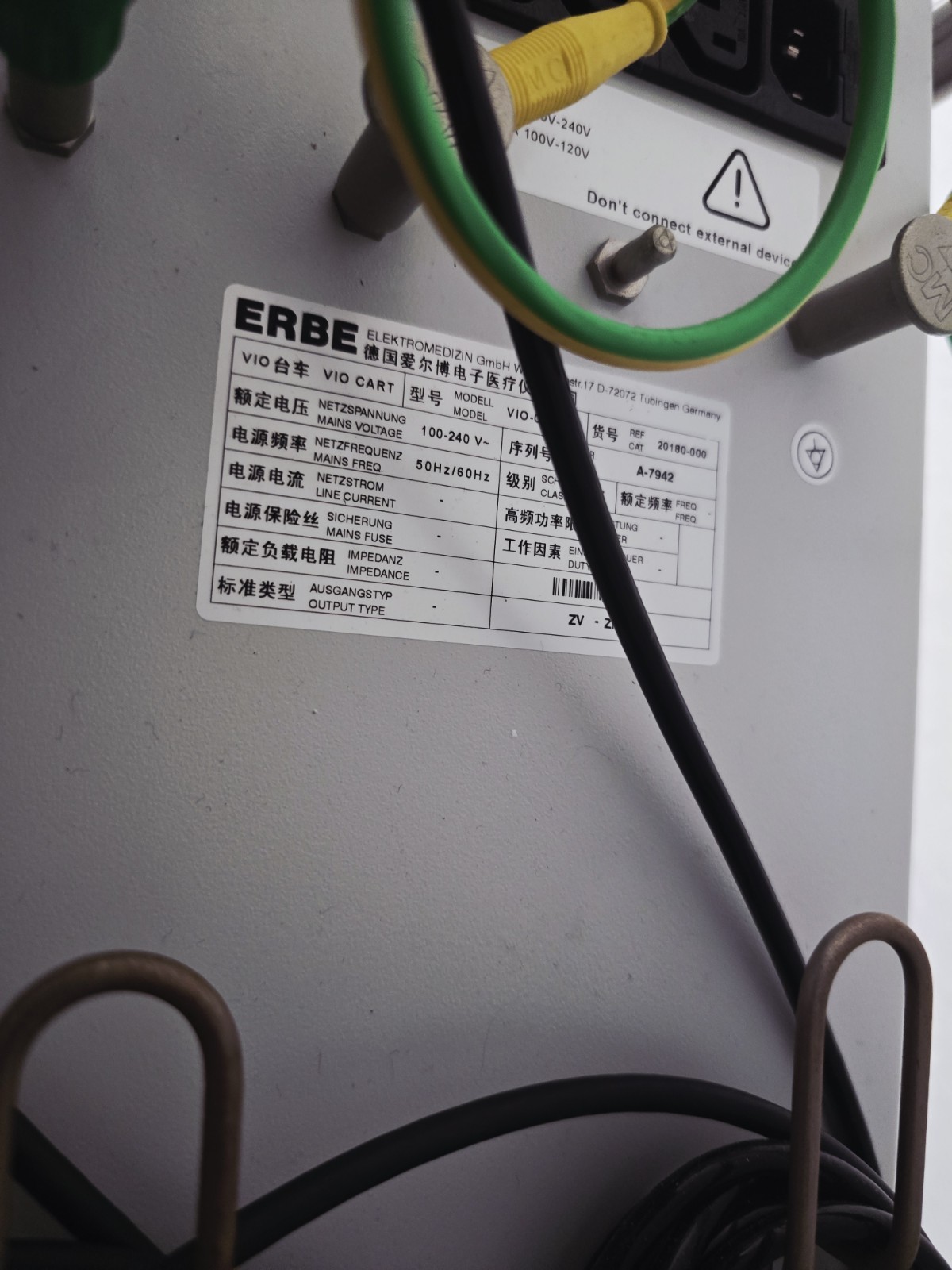 Erbe Vio 300D Erbe APC 2 ERBE EIP 2 ESU System with 2 FOOTSWITCHES W WARRANTY