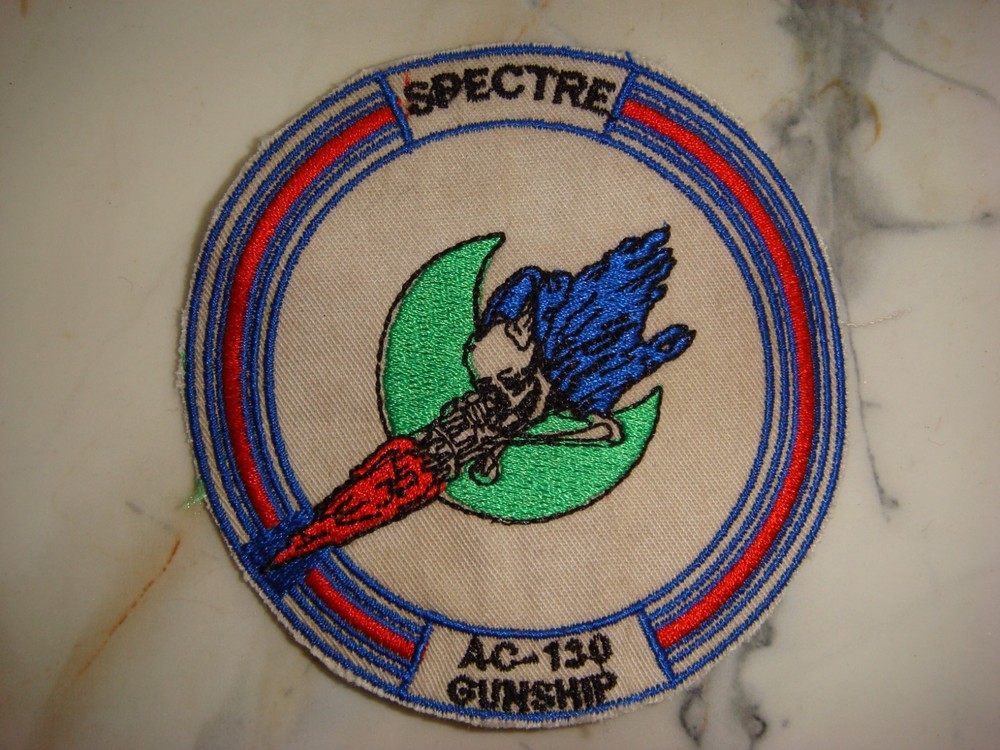 USAF SPECTRE AC-130 GUNSHIP,  VIETNAM WAR PATCH