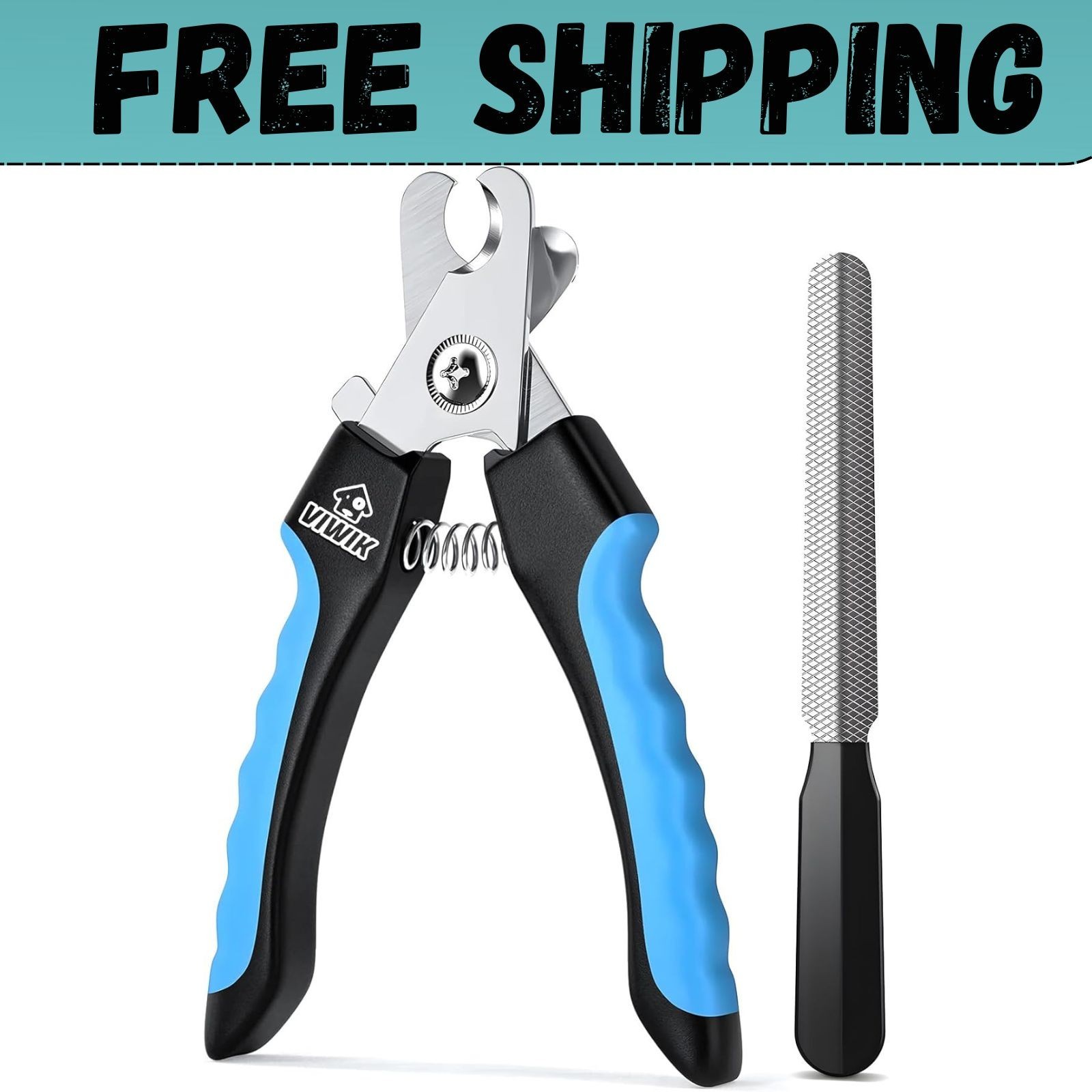 Dog Toe Nail Clippers For Large Dogs Professional Heavy Duty With Safety Guard