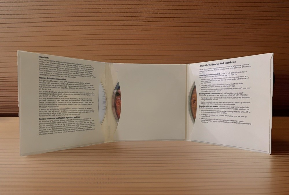 Microsoft Office XP Professional With Publisher Version 2002 + 2 Product Keys