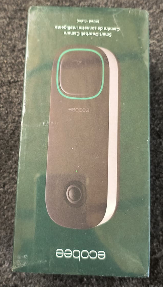 Ecobee Smart Wired Doorbell Camera - New , X5