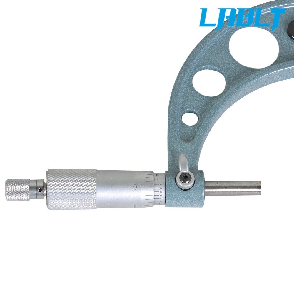 LABLT Precision Outside Micrometer Set 0-6" 0.0001" Carbide Standards 6Pcs Set
