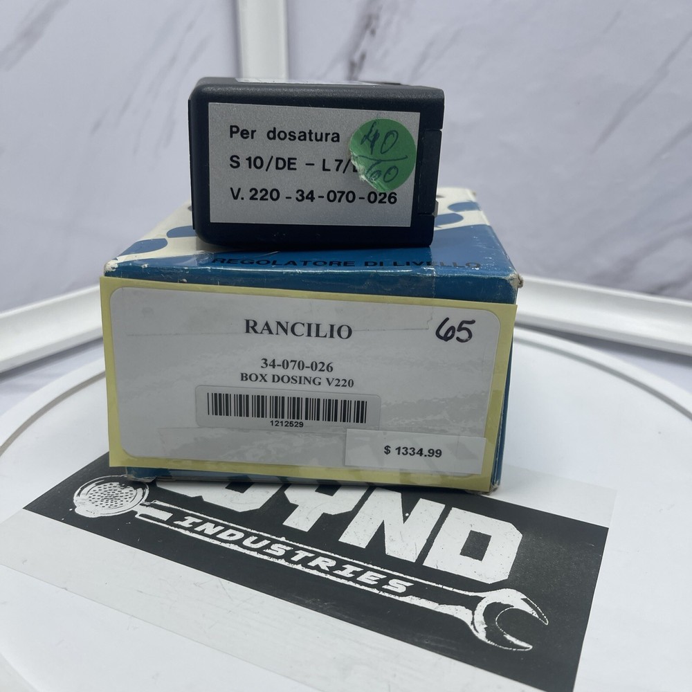 34070026 Rancilio Dosing Box V220