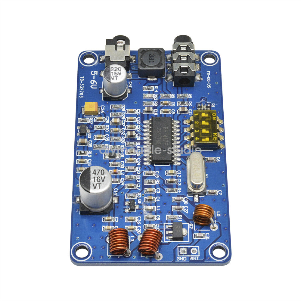 2PCS BH1417 200M 0.5W Radio Station PLL Wireless Stereo FM Transmitter Module