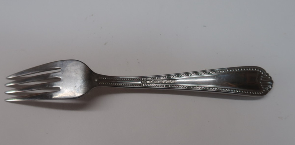 Lenox Stainless Bead 1 Salad Fork 7"