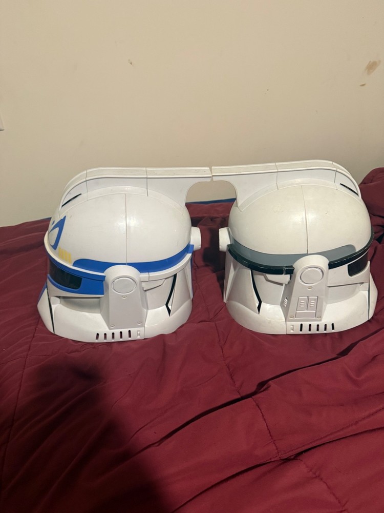 Hasbro Voice Changer helmets, Rex and Clone Trooper