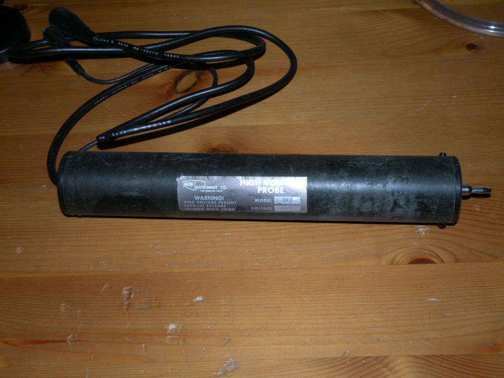 Micro Instrument P-10B Handheld High Voltage 10kV Probe Sensor