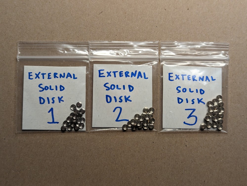 Mul-T-Lock Solid Master Disk External Master Pins Full Pin Kit Locksmith