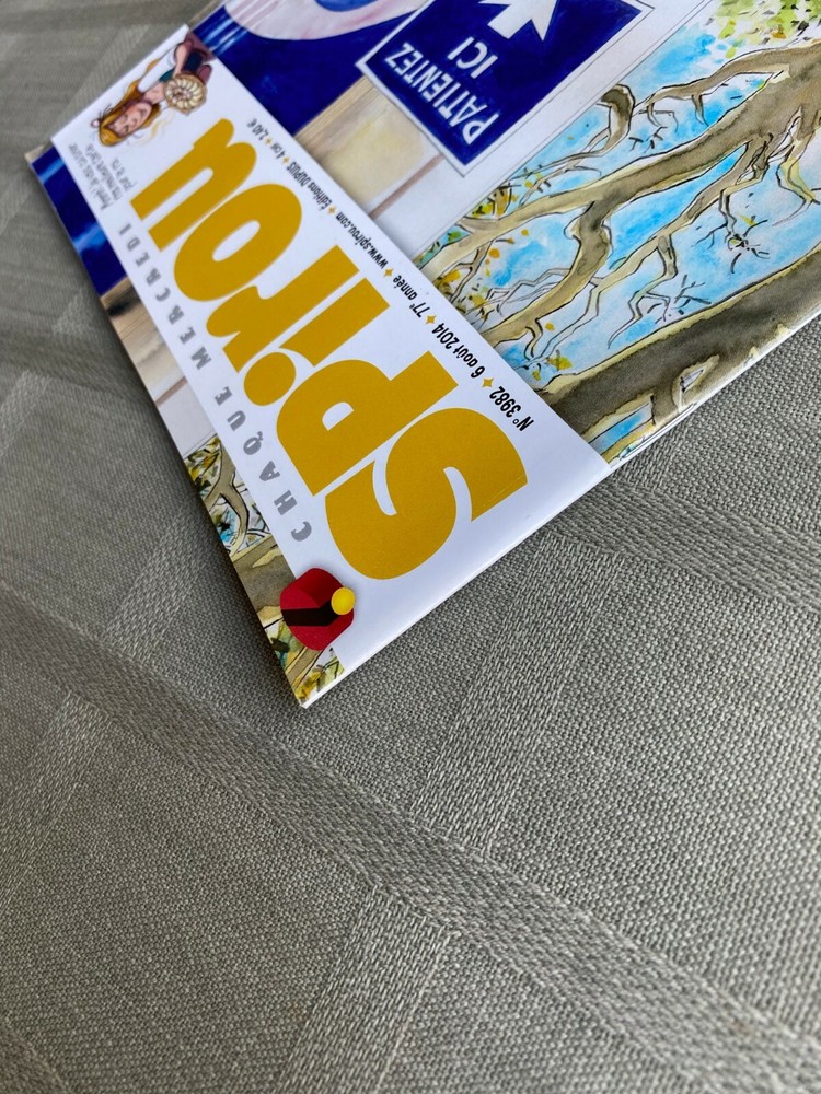 Spirou Weekly No. 3982 2014 In Excellent Condition