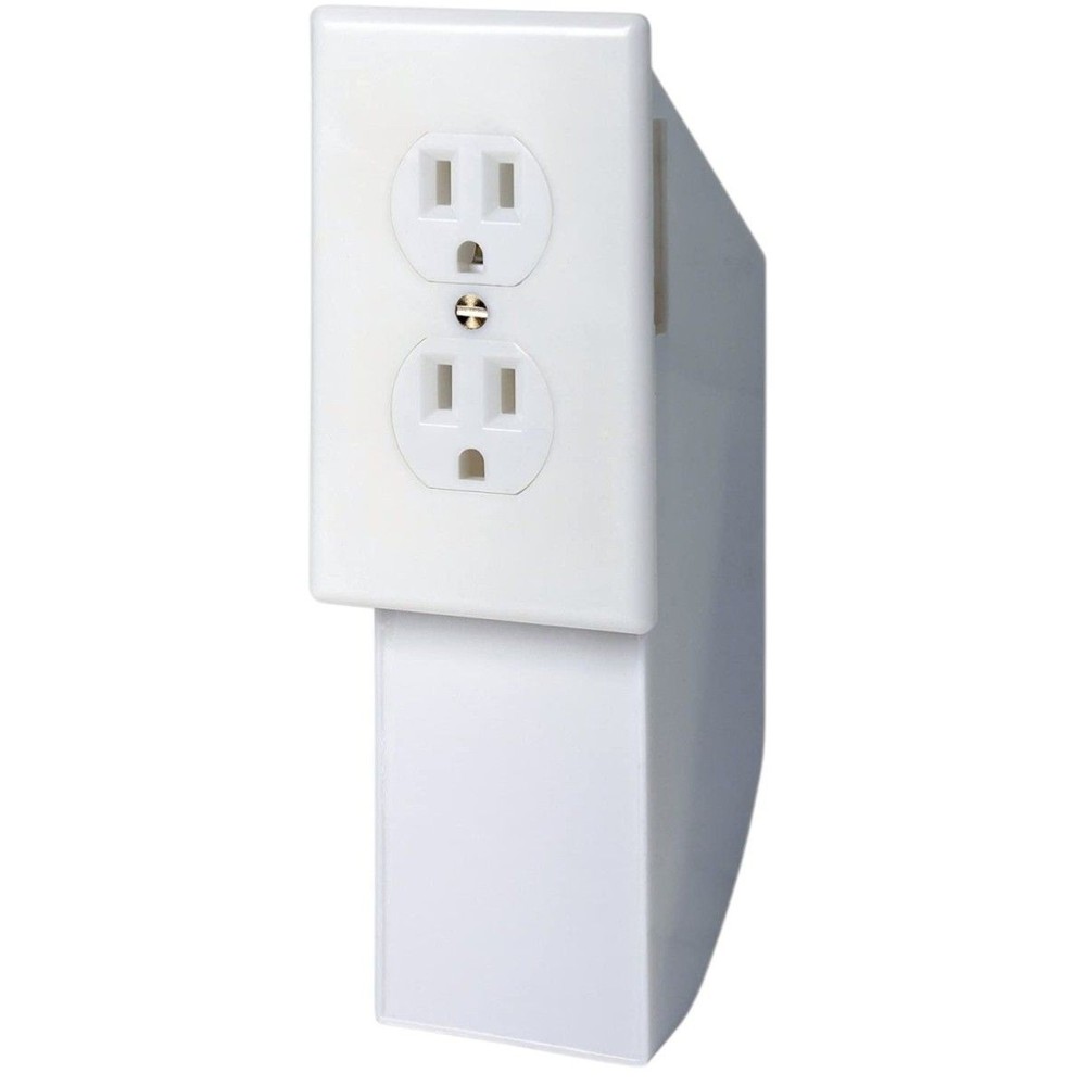 Hidden Wall Outlet Safe Diversion Safe Key Lock White Concealed Compartment