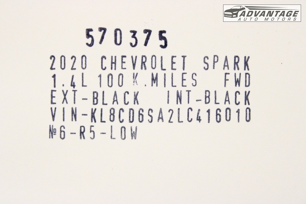 2016-2022 CHEVY SPARK FWD CONTINUOUSLY VARIABLE TRANS MOUNT STRUT BRACKET OEM