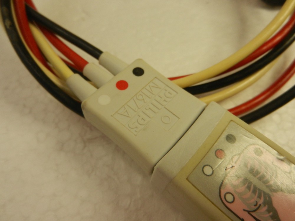 Philips M1669A & M1671A Compatible 3 Lead ECG Trunk Cable