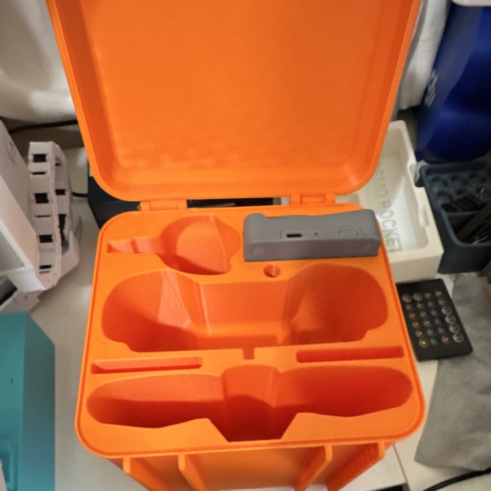 DJI Orange Black Hard Case Protective Storage for neo 2 fpv combo