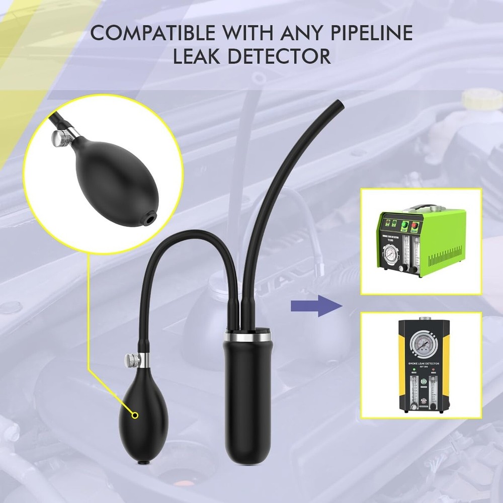 Universal Easy Intake Adapter with Strong Sealing Expandable Bladder for 12V ...