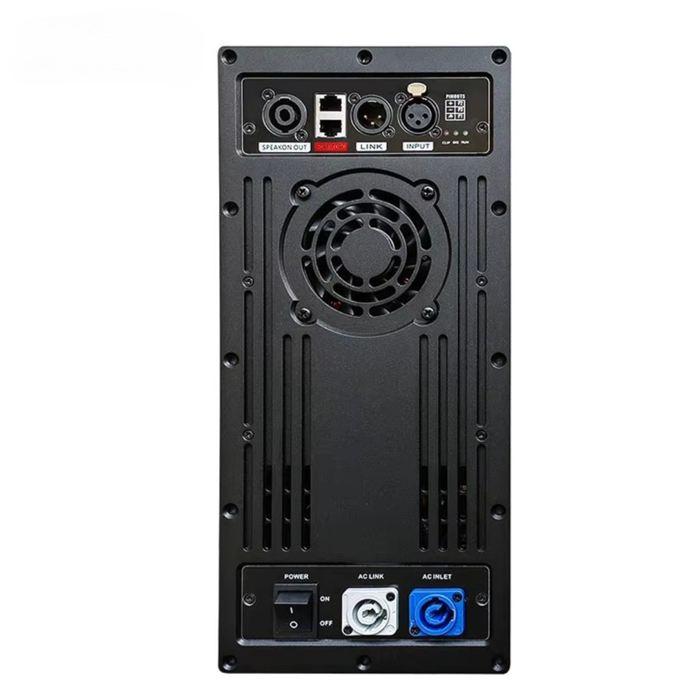 Audio Line Array 1200*2 4 Ohm 2Channels Class D Active Subwoofer Board Amplifier