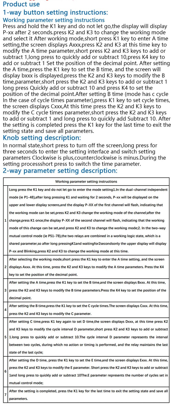 12V 10A Adjustable Time Delay Relay Module 32 Modes Dual Way LED Timer Switch US