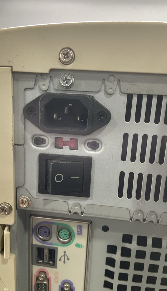 Custom Vintage PC Tower Intel Processor Desktop Computer Unit No HDD