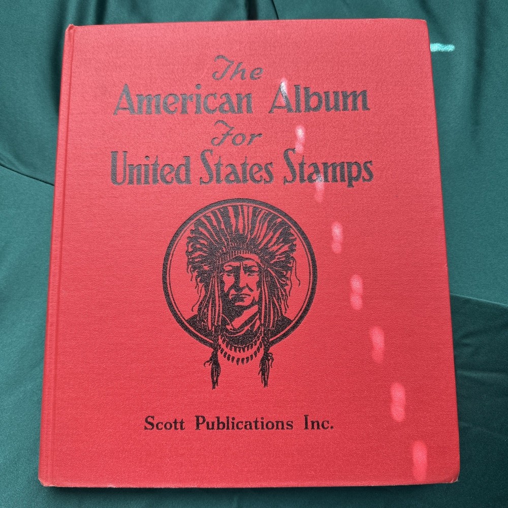 1940 Scott American Album For United States Stamps Tons Of Misc Stamps