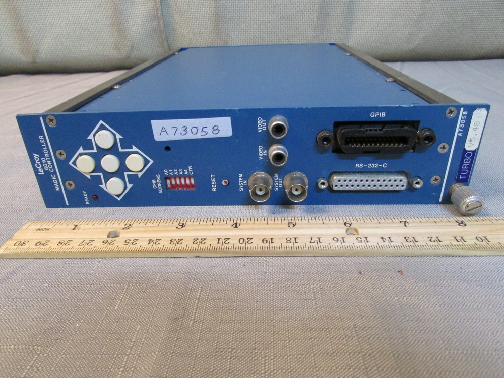 LeCroy 6010 Magic Controller NIM NIMBIN CAMAC Plugin With GPIB s/n A73058