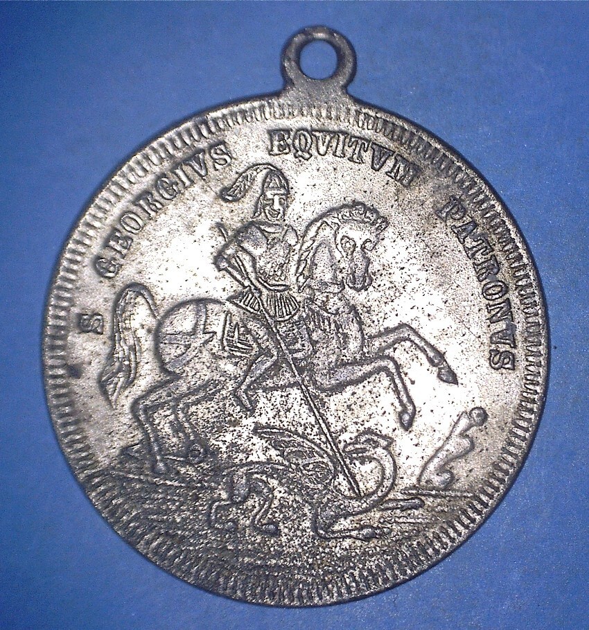 INTEMPESTATE SECURITAS / SAFETY-IN-STORM: OLD SEAFARING MEDALLION - *17043685 🌈