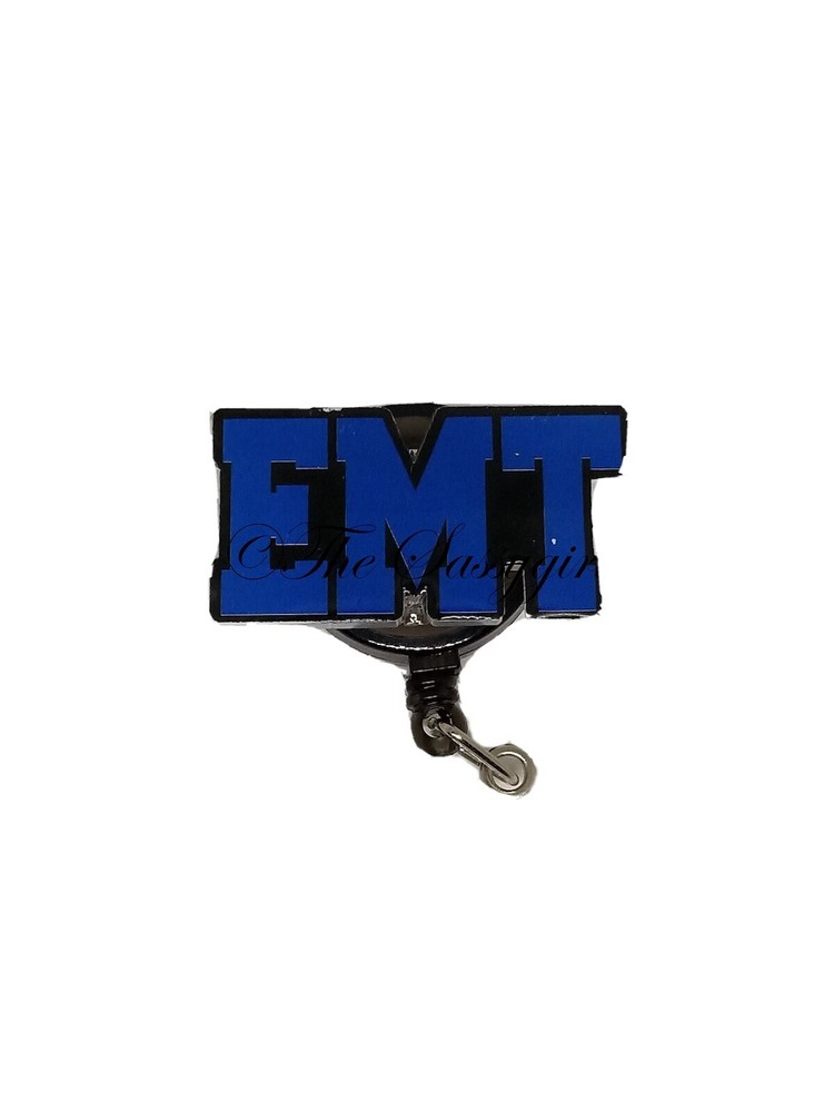 EMT badge reel retractable