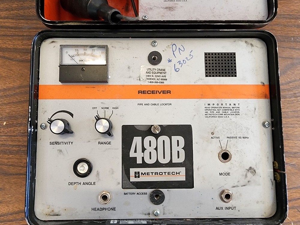 Metrotech 480B RECEIVER & TRANSMITTER