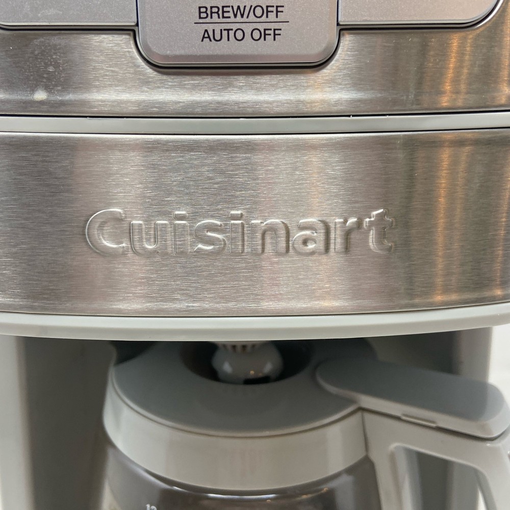 Cuisinart Stainless 12-Cup Grind & Brew Coffee Maker, Silver/Gray