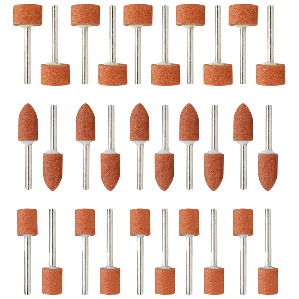 30Pcs Sanding Bits for Dremel Rotary Tool Grinding Stones Sanding Drill Bits wit